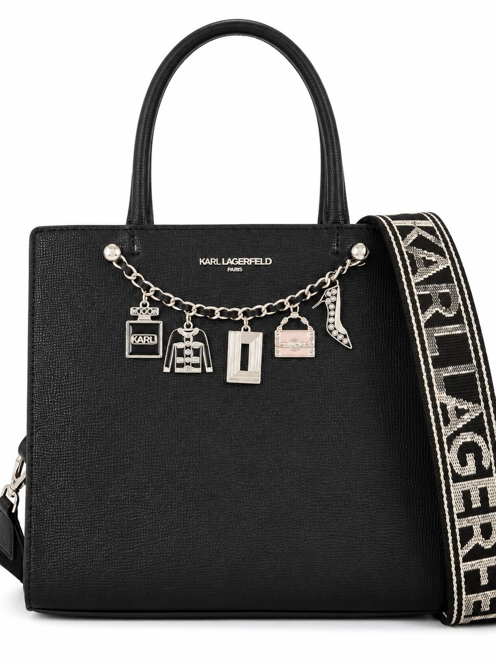 Karl Lagerfeld Paris Charm Tote – New Without Tags (NWOT)